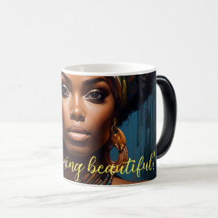 Black Queen Good Morning Belle Mug