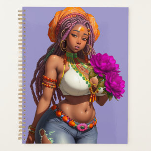 Black queen melanin sista magique peau brune fille