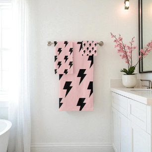 Black Rose Lightning Y2K Indie Bold Salles de bain