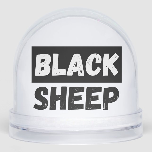 Black Sheep Bold Distressed Rebel Streetwear Art (Avant)