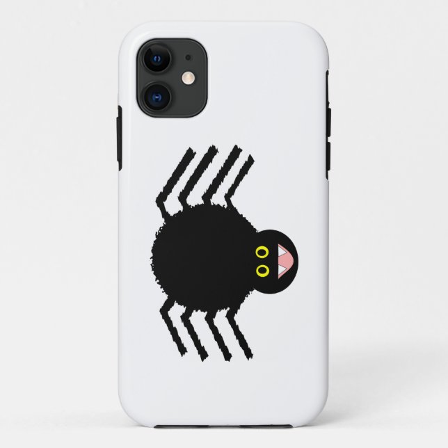 Black Spider iPhone 5 Coque (Dos)
