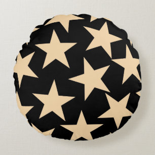 Black Stars Coussin pour élégante décoration d'int