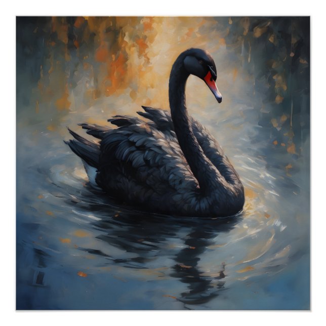 Black Swan no 7 Glossy Poster (Devant)