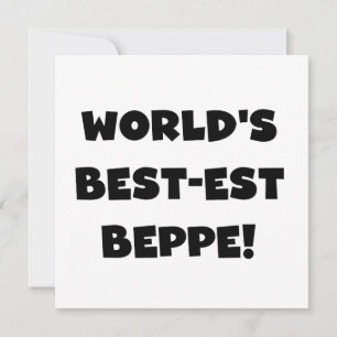 Black Text Meilleurs T-shirts et cadeaux de Beppe