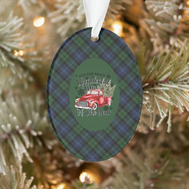 Black Watch Ancien Tartan Écossais Original  (Arbre)