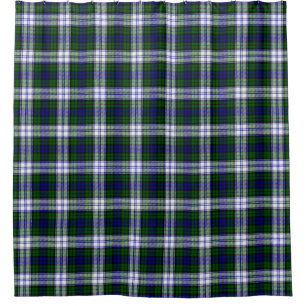 Black Watch Mode Tartan Douche rideau