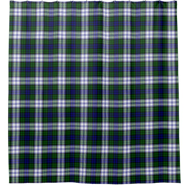 Black Watch Mode Tartan Douche rideau (Devant)