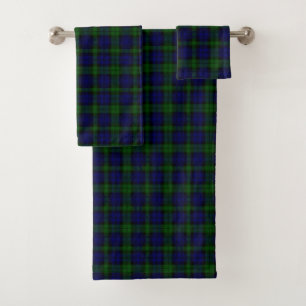 Black Watch Tartan bleu vert Plaid