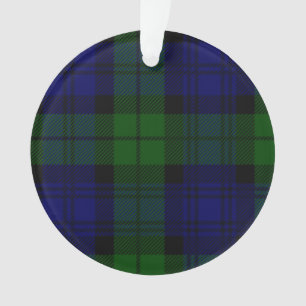 Black Watch Tartan bleu vert Plaid