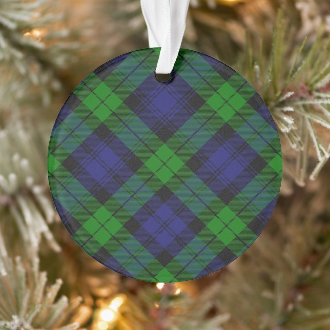 Black Watch Tartan Plaid Scottish Motif (Arbre)