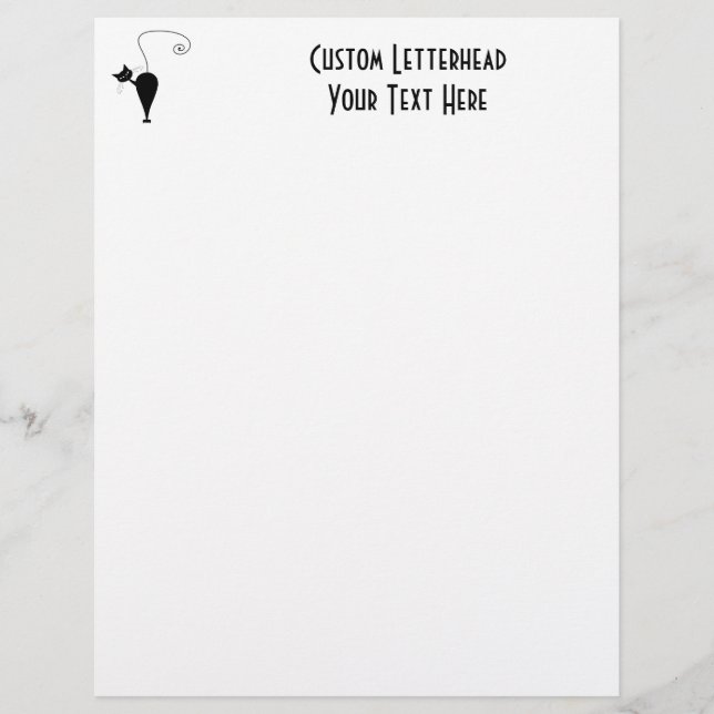 Black Whimsy Kitty 5 (Devant)