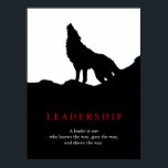 Black White Pop Art Leadership Wolf Poster<br><div class="desc">Wolves Digital Artwork - Wolf Silhouette Ordinateur Animal Art - College Pop Art - Wild Animals Ordinateur Images</div>