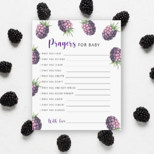 Blackberries - prières pour bébé