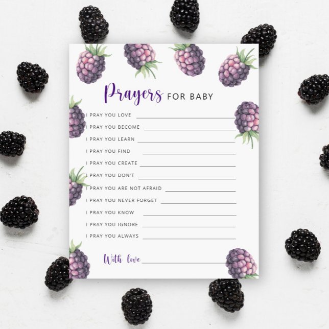 Blackberries - prières pour bébé (Créateur téléchargé)