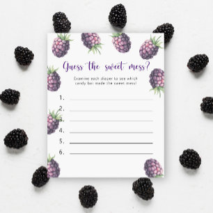 Blackberry - Devinez le jeu de la pagaille douce