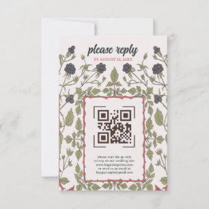 Blackberry vintage automne RSVP