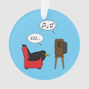 Blackbird Dormir devant la bande dessinée de la té