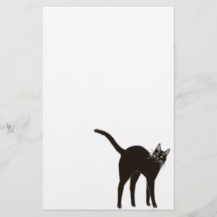 Blackie la papeterie de chat noir