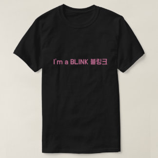 Blackpink Je suis un t-shirts Blink avec un cintre