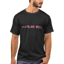Blackpink Je suis un t-shirts Blink avec un cintre