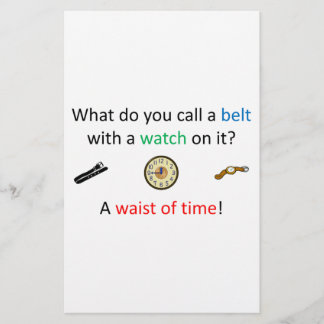 Blague de taille du temps