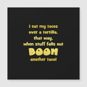 Blague de tortilla Boom drôle