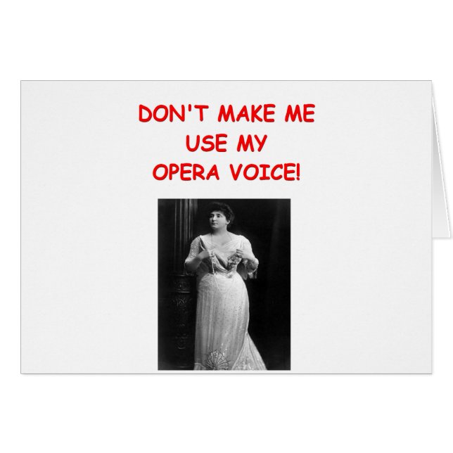 blague d'opéra (Devant horizontal)