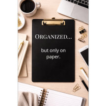 Blague Minimaliste Porte-bloc Bureau Citation Humo
