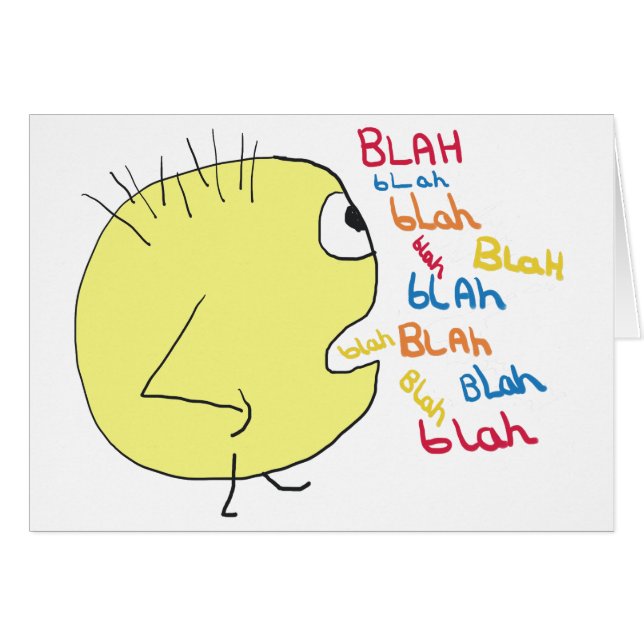 Blah Blah (Devant horizontal)