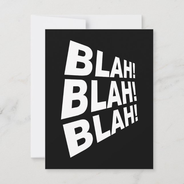 Blah Blah (Devant)