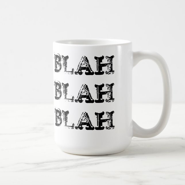 Blah - tasse fade (Droite)