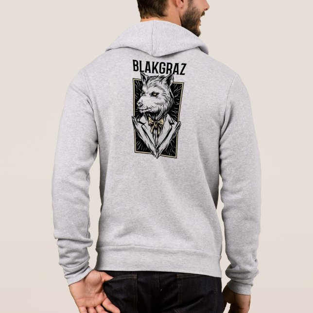 Blakgraz Werewolf Portrait Sweat - shirt à capuche (Dos)