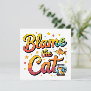 Blâmer Le Chat
