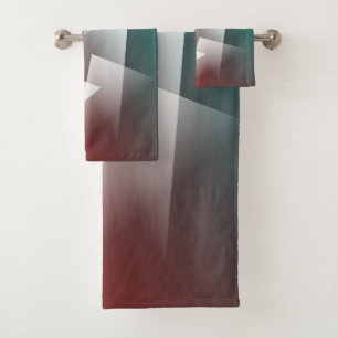 Blanc bordeaux turquoise