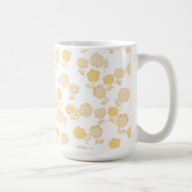Blanc classique 15oz Mug w Marthas été (Droite)