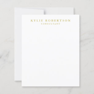 Blanc couleur or professionnel papier ordinaire te