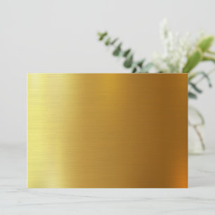 BLANC CRÉEZ VOTRE PROPRE INVITATION D'OR