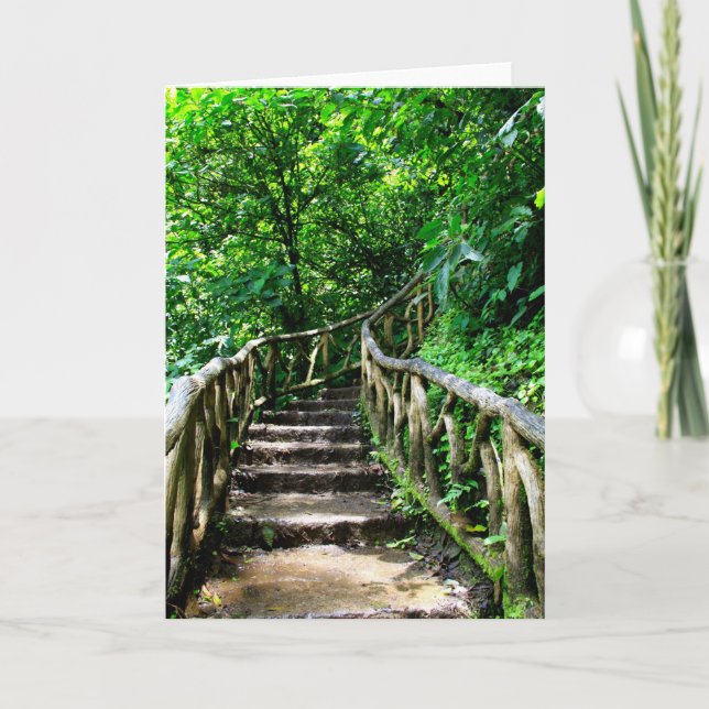 Blanc de carte de voeux à l'intérieur (Devant)