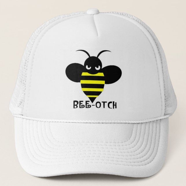 Blanc de casquette d'Abeille-otch (Devant)