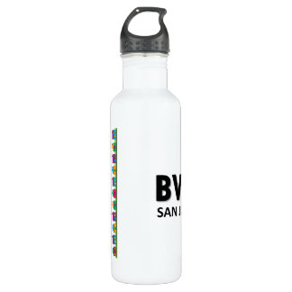Blanc de la bouteille d'eau de BVNA (24 onces)