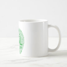 Blanc de l'EEL tasse blanche classique de 11 onces