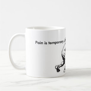 Blanc de lutte tasse blanche classique de 11 onces