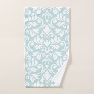 Blanc de motif d'atterrisseur de damassé de