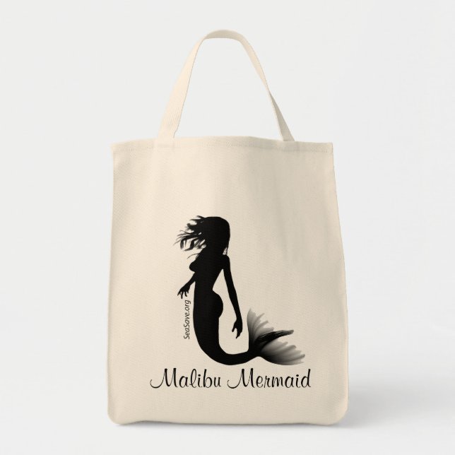 Blanc de sac fourre-tout à sirène (Devant)