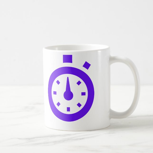Blanc de tasse de café de Courrier-Ajustement (Droite)