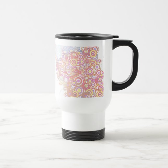 Blanc de tasse de voyage de WBT (Droite)