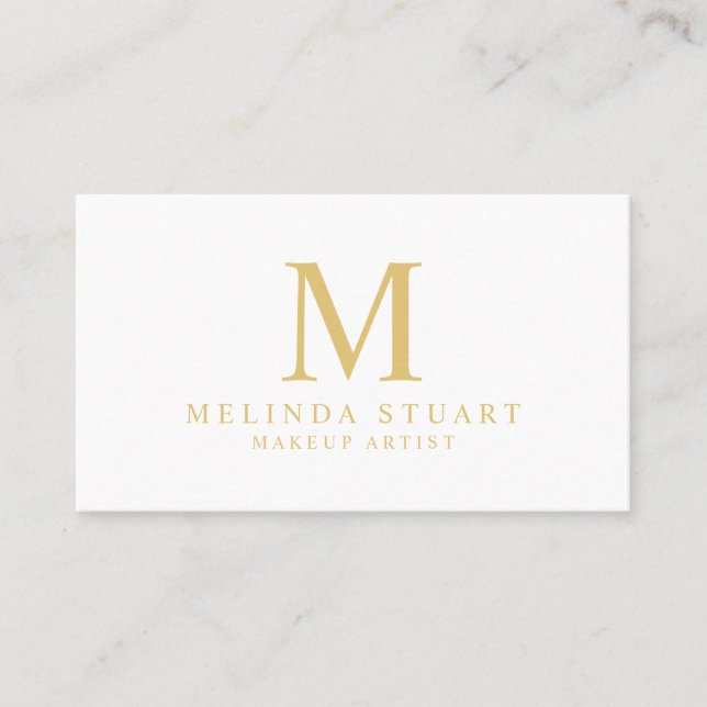 Blanc et rendez-vous élégant d'or (Devant)