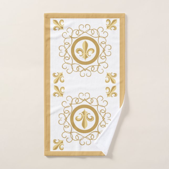 Blanc Français (Serviette à main)