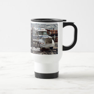 BLANC GROG RIG TRUCKER'S TRAVEL MUG