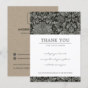 BLANC NOIR DOMMASQUE MODÈLE ENTREPRISE LOGO